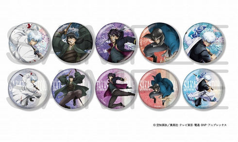 『銀魂』きらきら缶バッジコレクション 戦闘ver.【BOX】